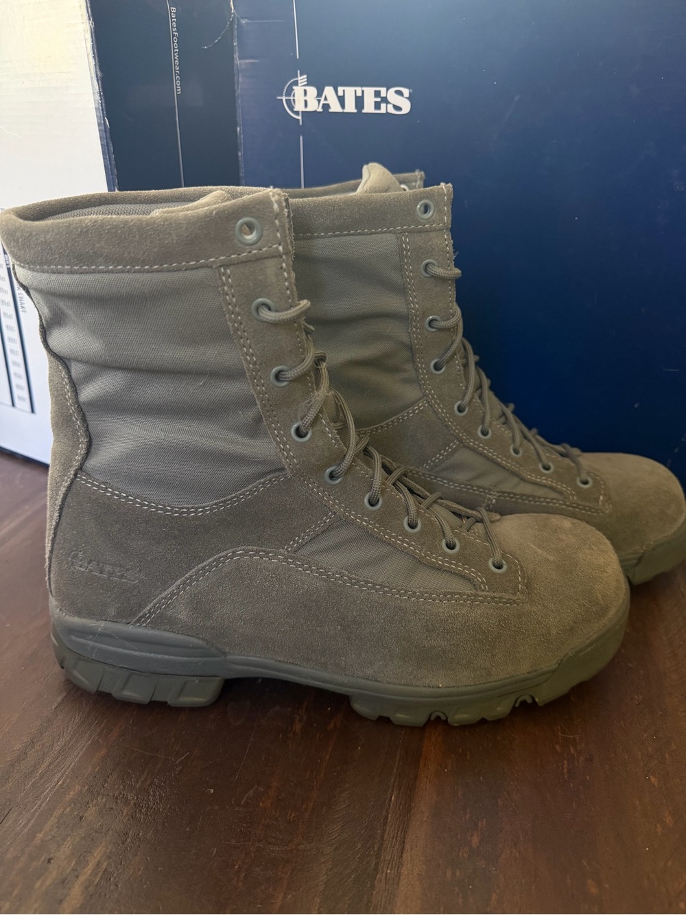 Bates Men's Ranger II Hot Weather Boots in Sage 11M